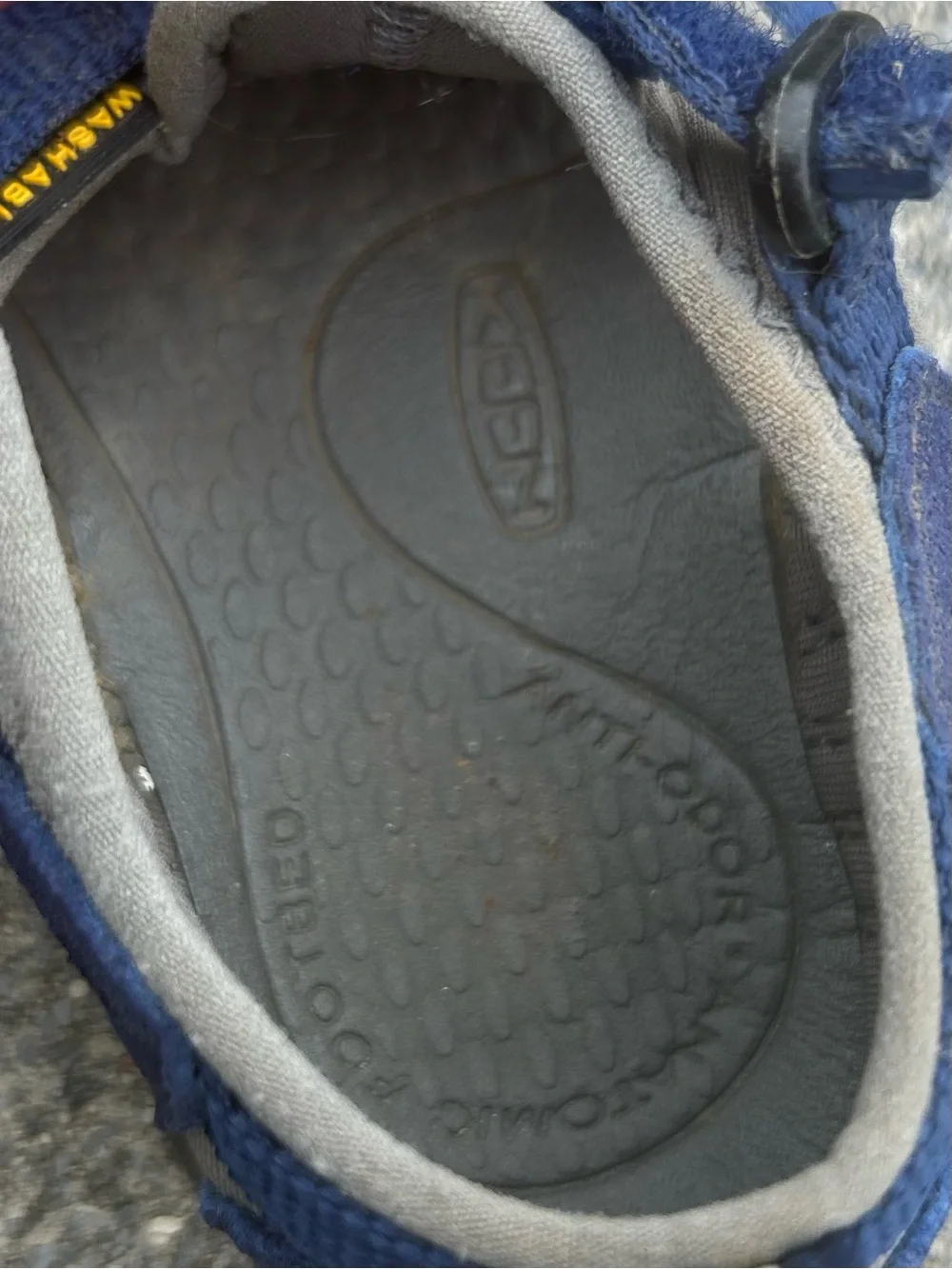 KEEN Newport H2 Toddler Closed Toe Water Sandals Navy Blue Size 11